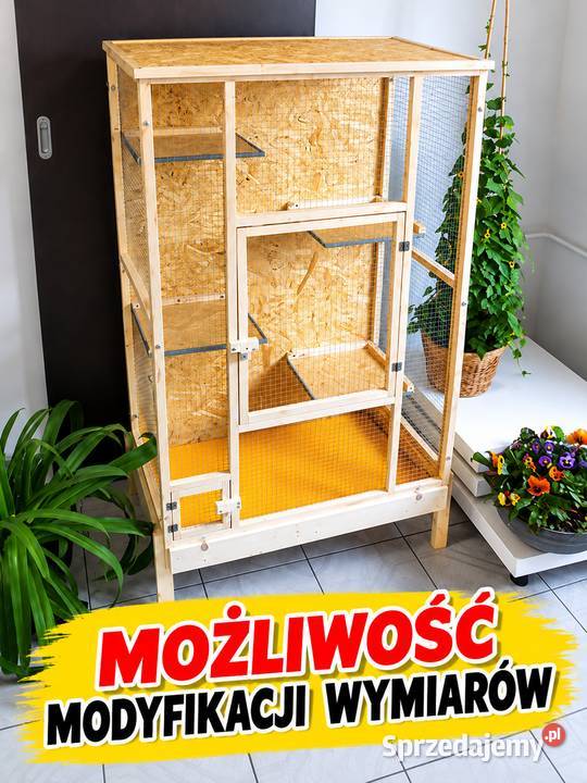 Klatka drewniana gryzonia szynszyli wiewiórki Myszków