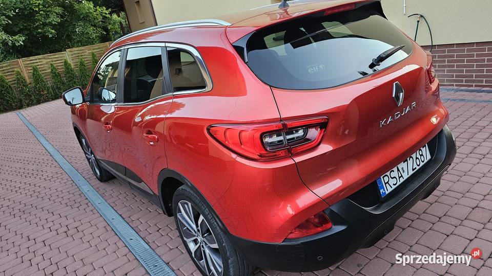 Renault Kadjar 12 TCE 130 2015 LED z Niemiec Rej 124000km Zarszyn