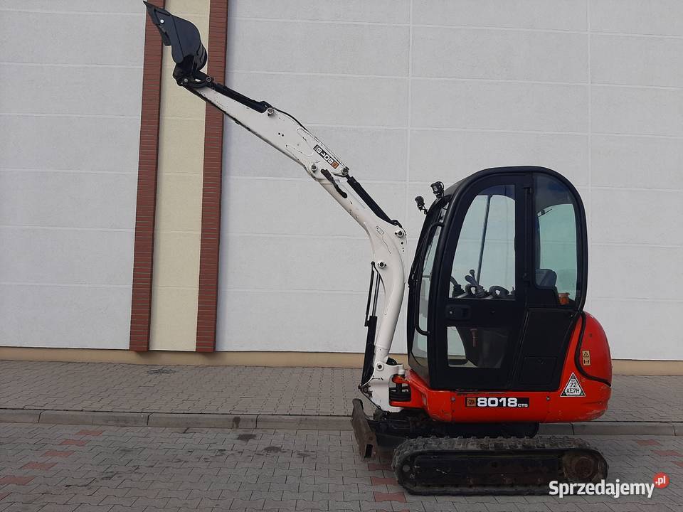 JCB 8018 2800mth 2011r 19 możliwość finansowania nie Gniezno