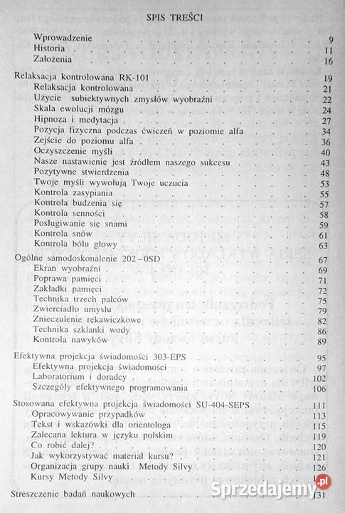 Metoda Silvy Podręcznik uczestników kursu Chełm sprzedam