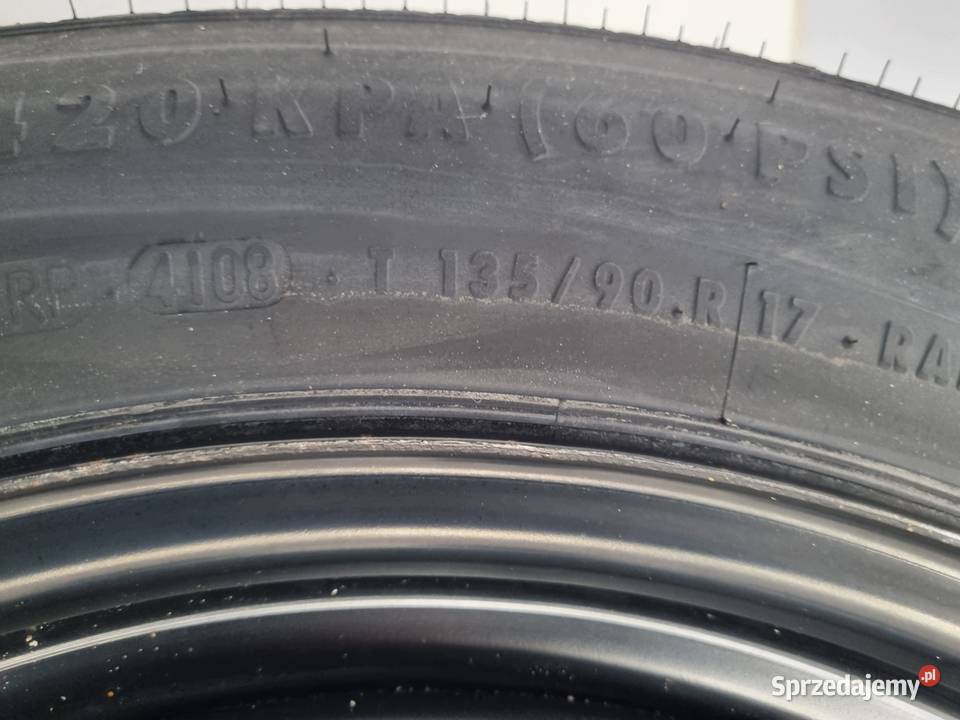 KOŁO DOJAZDOWE Ford Kuga I MK1 13590 R17 5x108 lubelskie Chełm
