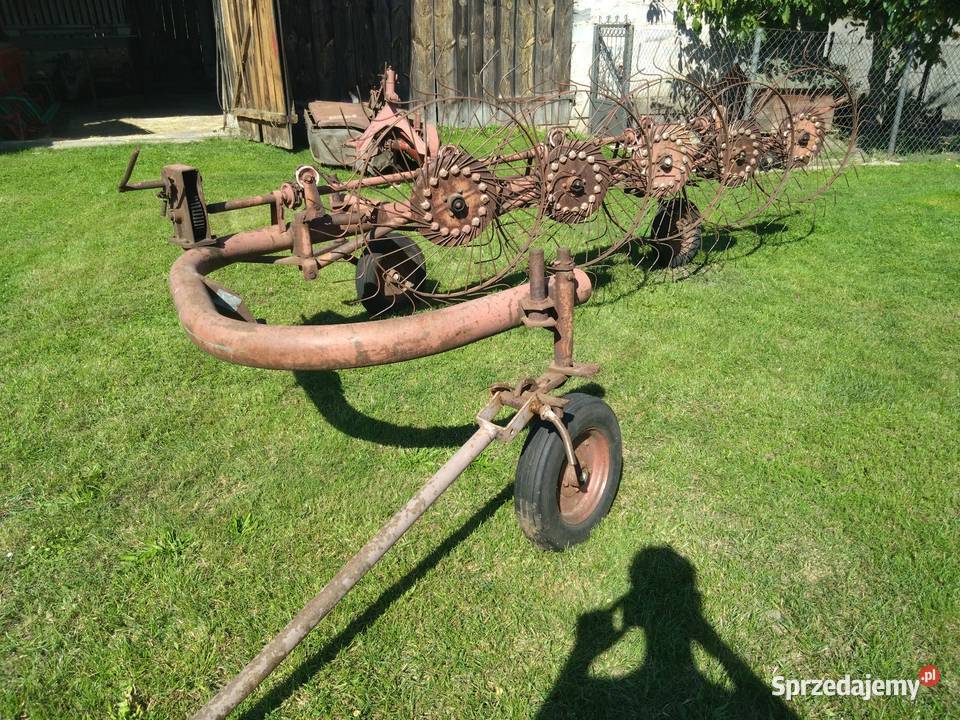 Zgrabiarka 5 gwiazdowa przetrząsarka nieuszkodzony Czechy