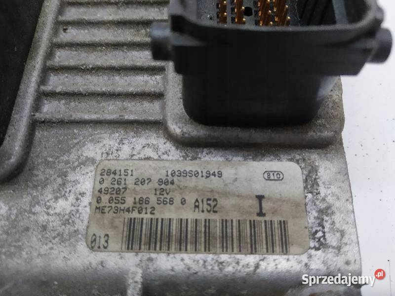 STEROWNIK SILNIKA 0261207904 Fiat Punto II 12 B Rok produkcji 2002