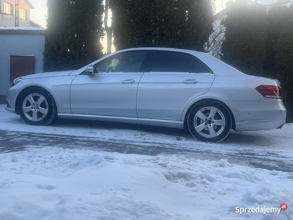 Mercedes E W 212 Avantgarde bezwypadkowy 259000km mazowieckie Michałowice-Wieś