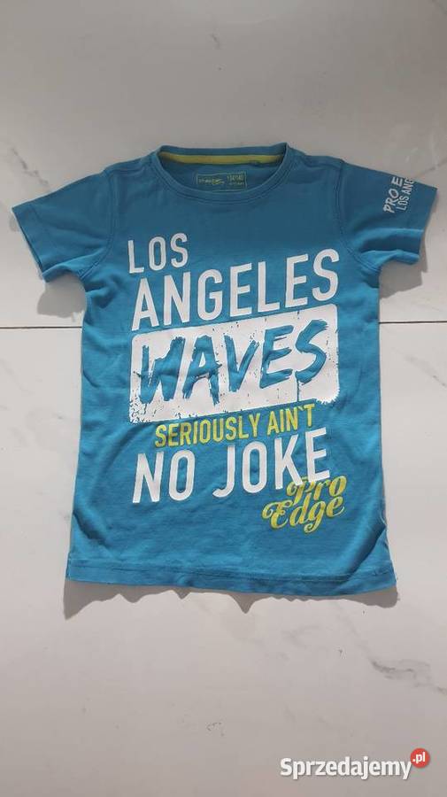 Koszulka dziecięca turkusowa 134140 Los Angeles Suwałki sprzedam