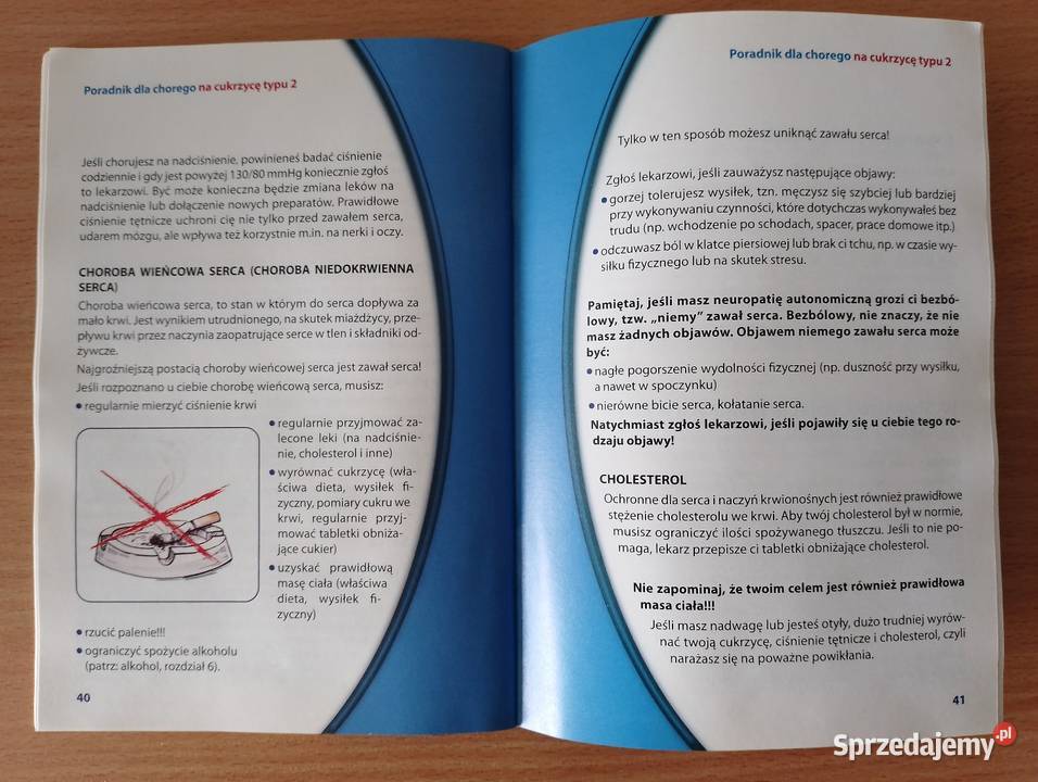 PORADNIK chorego na cukrzycę 2 książeczka Poznań