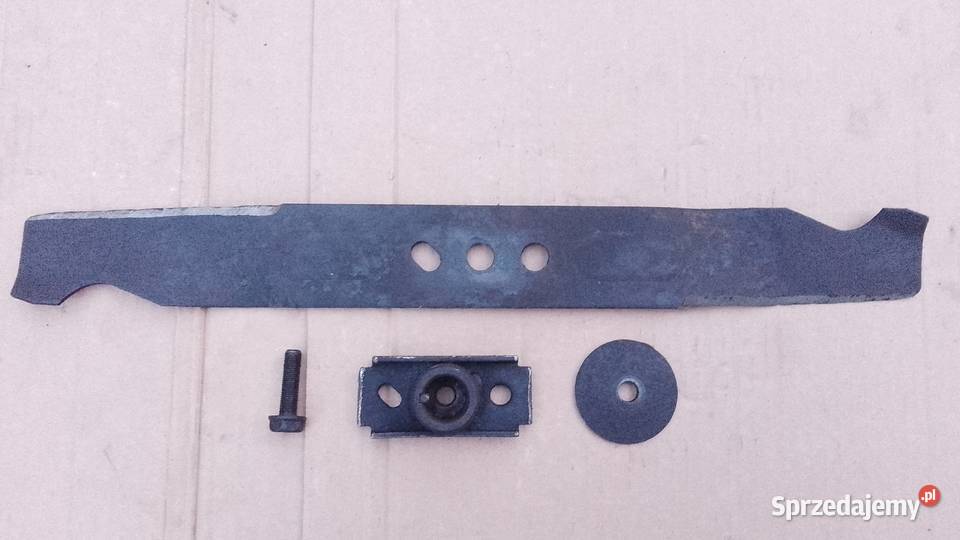 Nóż kosiarki 51 piasta 222mm śruba klin komplet Kosiarki spalinowe Kawno