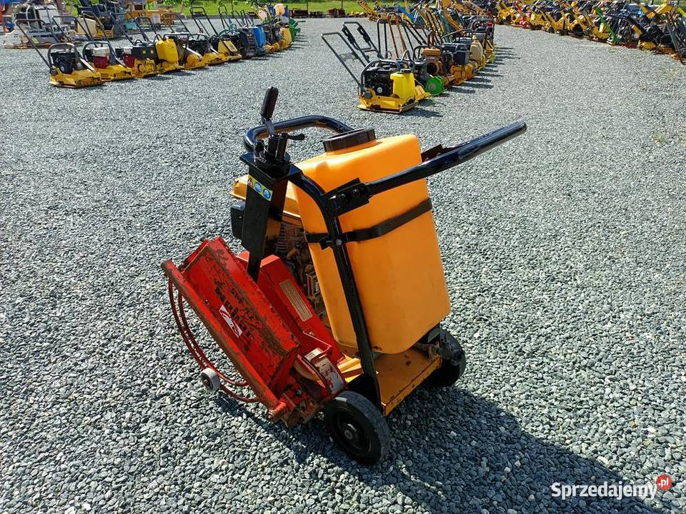 Piła przecinarka jezdna betonu WEBER SM 82 R 615 pełny VAT Trzebnica