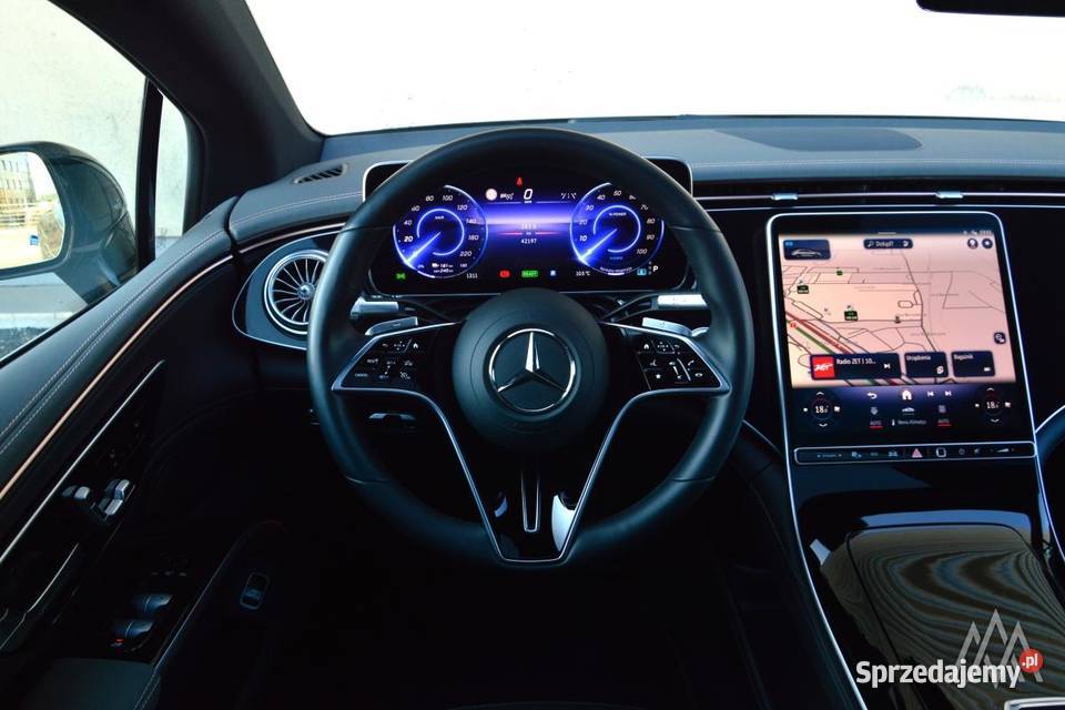 Mercedes EQS 450Pneumatyka1WłOś skrętna ASO GW czujnik parkowania Ruciane-Nida