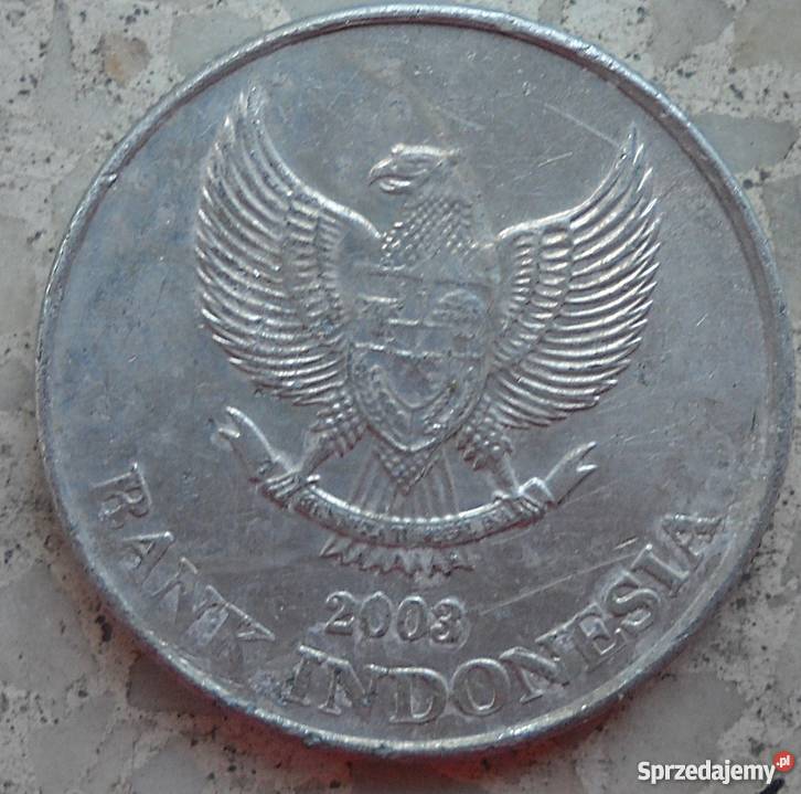 INDONEZJA500 RUPII2003 r BUNGA MELATI Numizmatyka Legionowo