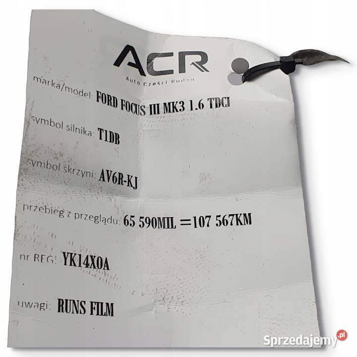 SPRĘŻARKA KLIMATYZACJI Ford Focus III MK3 16 Chełm
