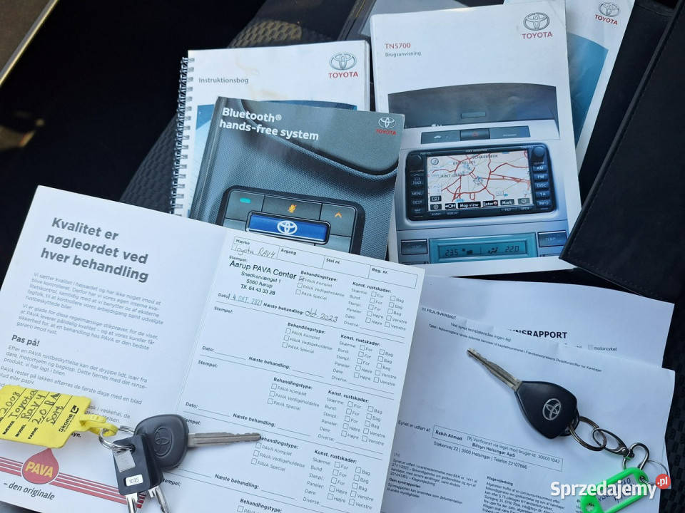 Toyota RAV4 20i STAN 4x4 TEMPOMAT ALU komputer SUV Olsztyn