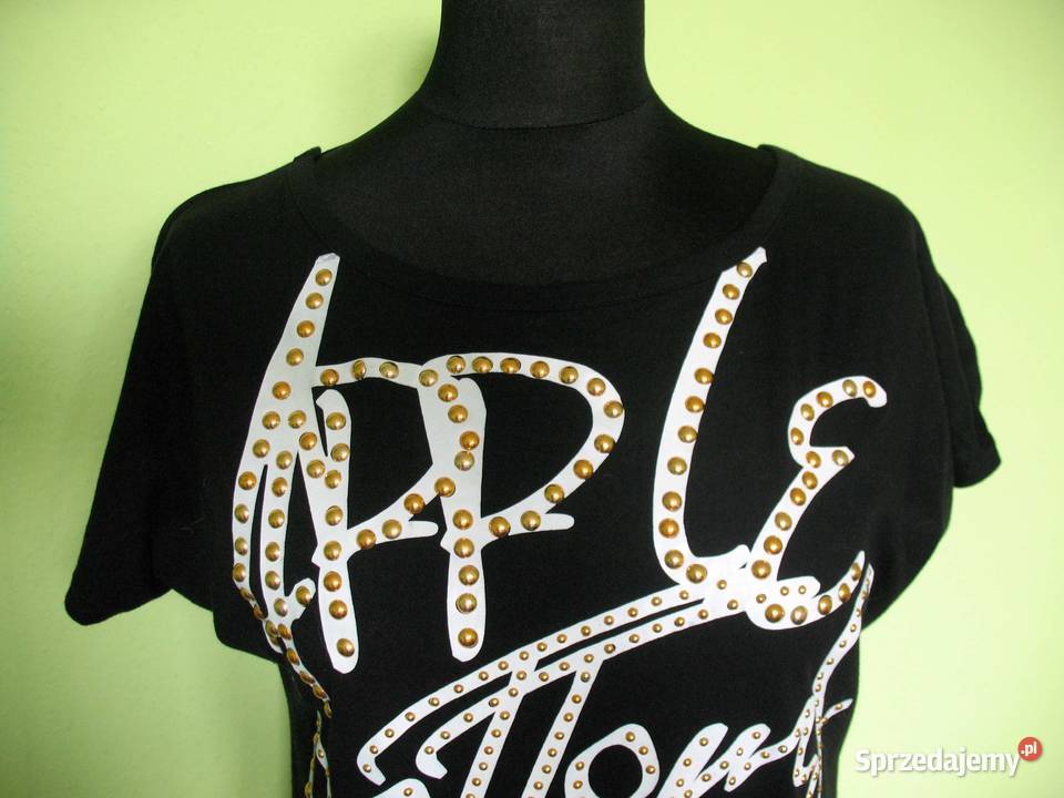 Bluzka tshirt top 40 L biust 90 Apple Bottoms Inny wzór mazowieckie Siedlce