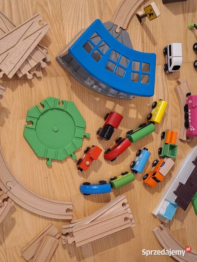 Kolejka drewniana kilka zestawów małopolskie sprzedam