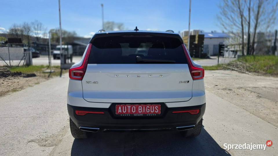 Volvo XC 40 BIAŁA PERŁA R design automatyczna Lębork