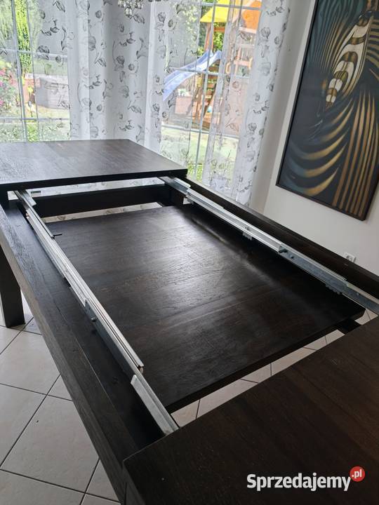 Stół z litego dębu Karwiany