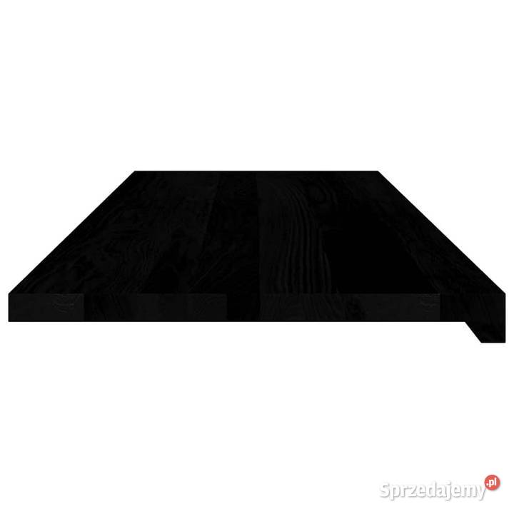 Parapety 2 ciemnobrązowy 110x40x2 lite drewno Warszawa