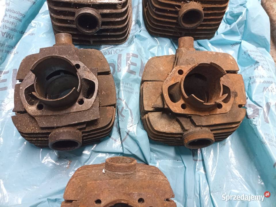Cylinder cylindry WSK 5 sztuk Cylindry, głowice, pierścienie Koszalin sprzedam