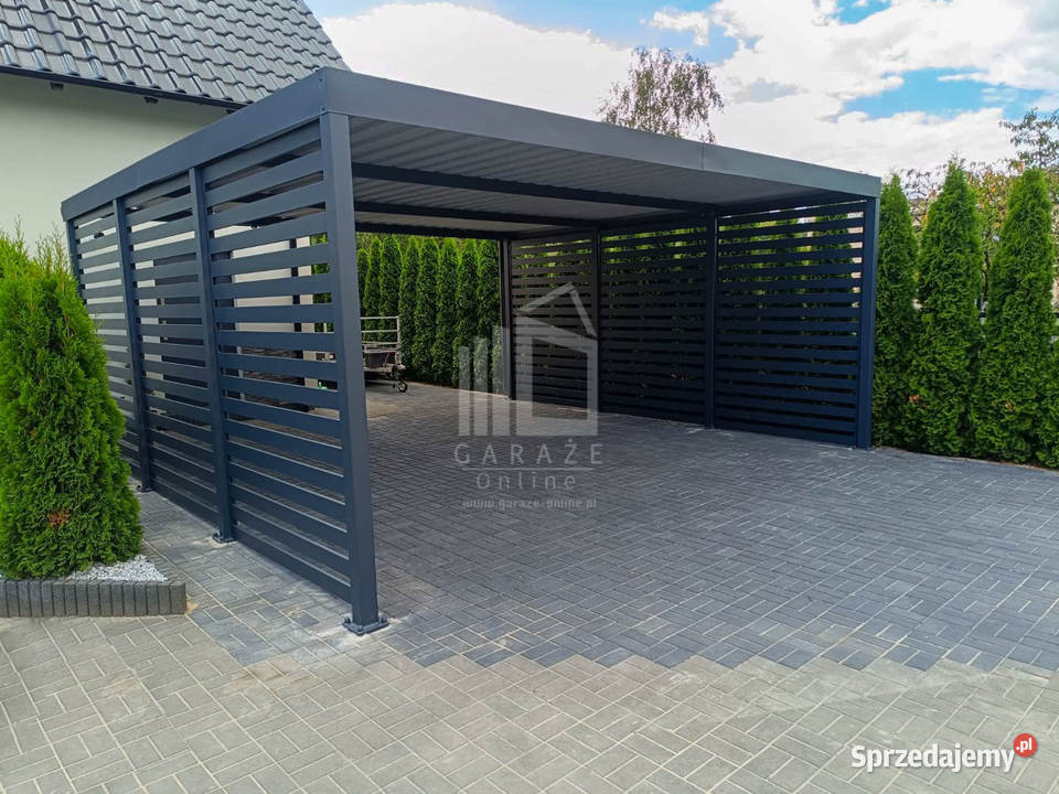 CarPort PREMIUM wiata samochodowa 6x6 dodatkowa 655zł/m2 Żnin