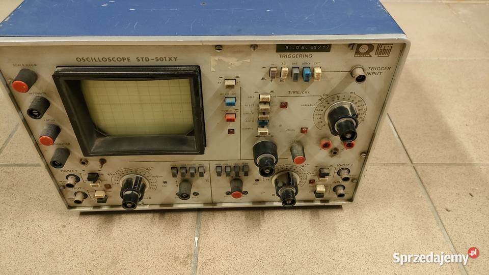 Oscyloskop KABID STD501XY ZAE Radiotechnika zachodniopomorskie Szczecin