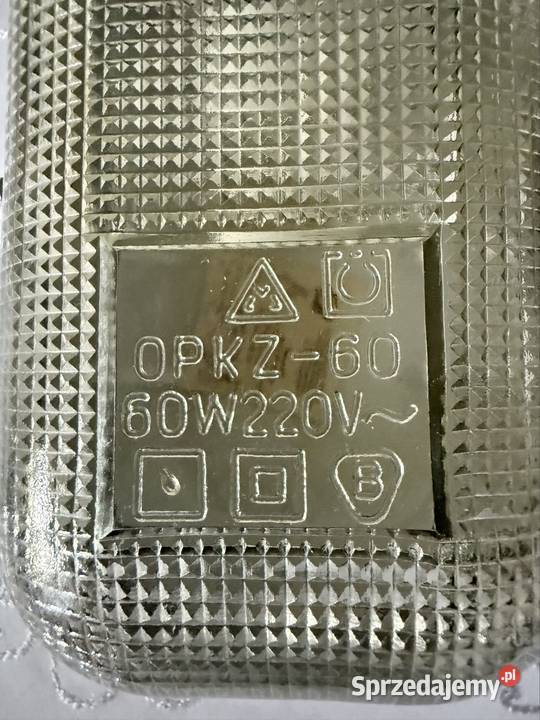 Lampa PRL OPKZ60 Industrialna Oprawa lata 7080 Czerwionka-Leszczyny