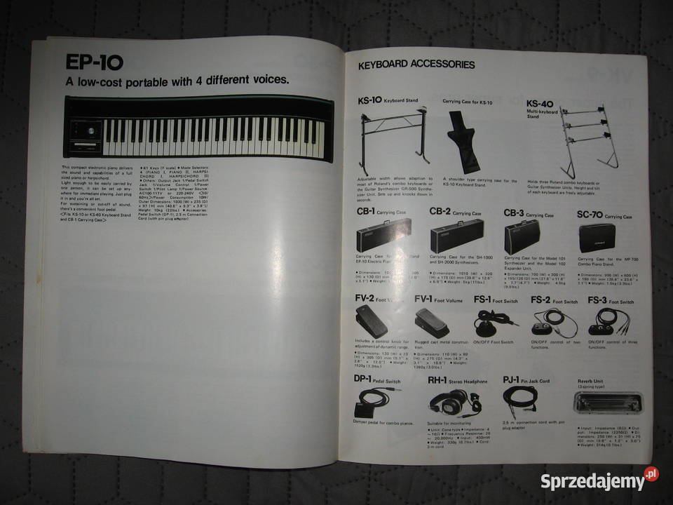 Roland syntezatory SH7 SH5 SH2000 GR500 System Instrumenty klawiszowe i MIDI Kępice