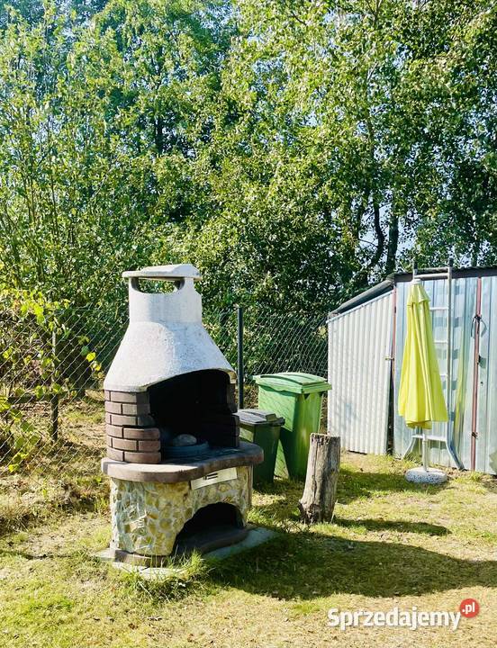 Domek nowy jeziorem Glinki białe 12 osób Orchówek