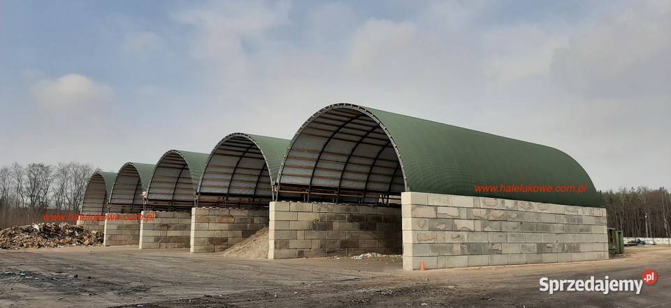 zadaszenie łukowe hala wiata stalowa łukowa Konstantynów Łódzki