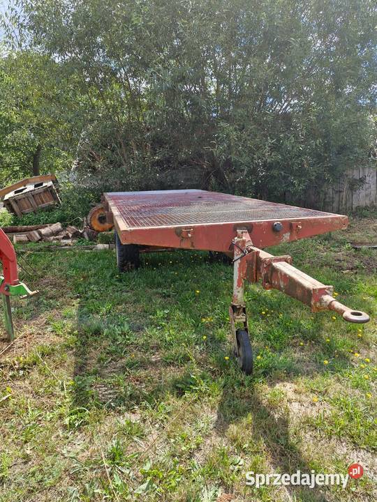 Przyczepa Platforma ciagnikowa nieuszkodzony świętokrzyskie Rembów