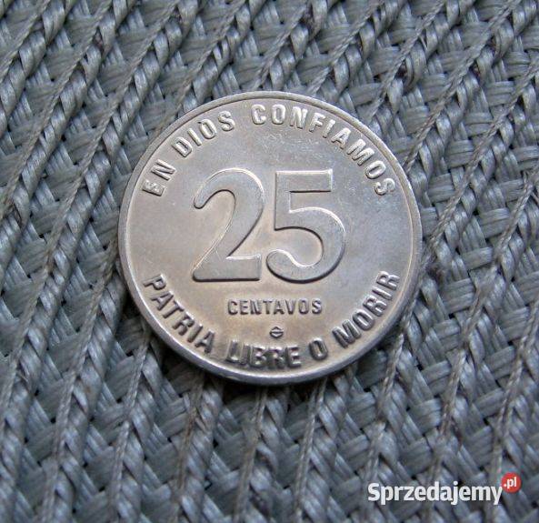 Nikaragua 25 Centawo 1981r Sandino Mennicza sprzedam
