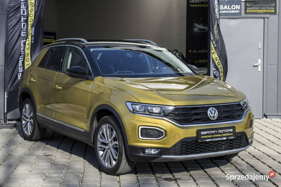 Volkswagen TRoc I właściciel Ledy Kamera Virtual czujnik zmierzchu Dębogórze