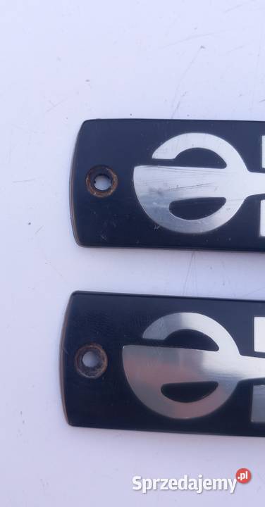 Emblematy na zbiornik MZ tsDDR Pabianice