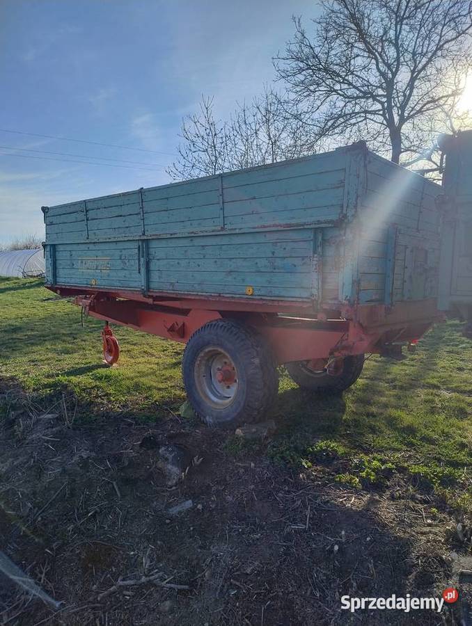 Przyczepa jedno osiowa kemper Rolnictwo Babice sprzedam