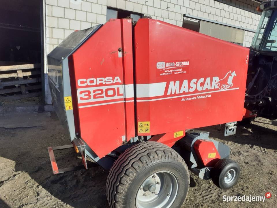 Prasa Mascar Corsa 320 L Jaminy sprzedam