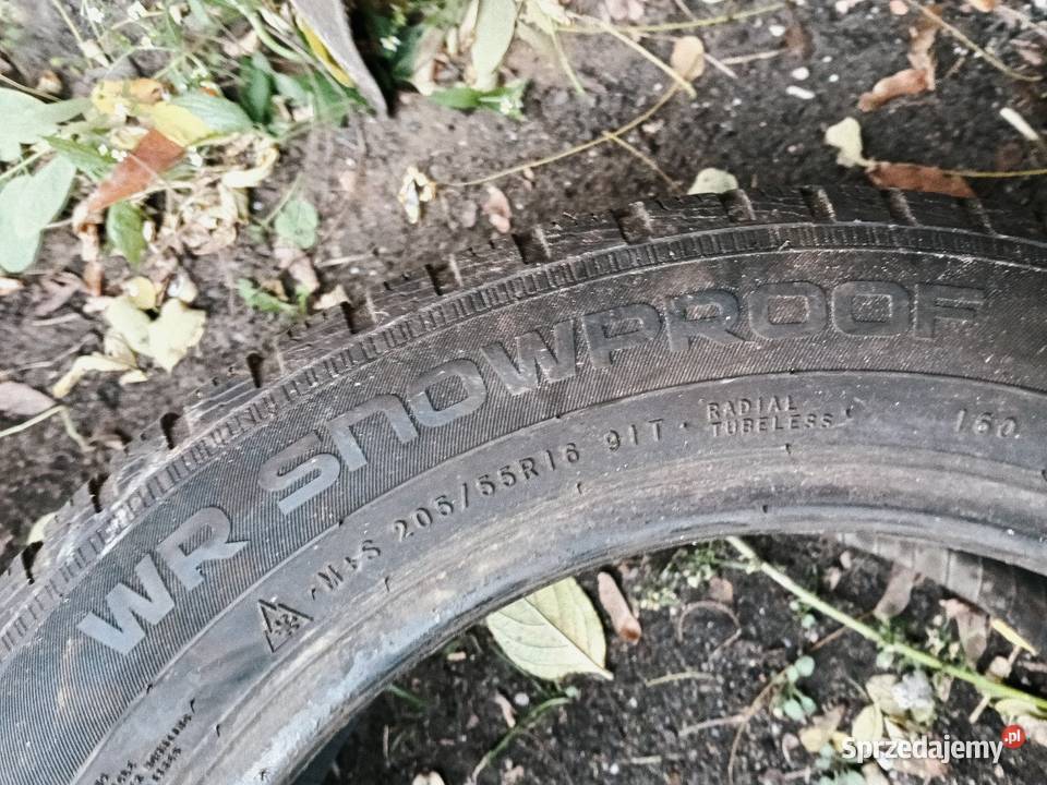 opona zimowa Nokian tyres WR Snowproof 20555R16 205 sprzedam