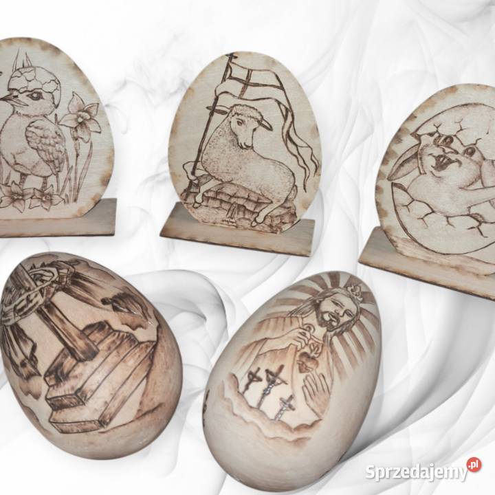 Pisanki drewniane Antyki, Sztuka, Kolekcje podkarpackie Krosno sprzedam