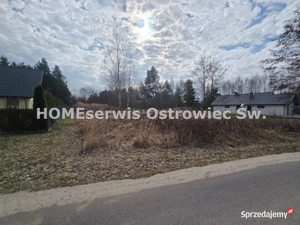 Działka Kunów 1165m2