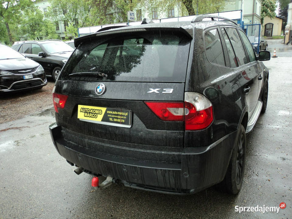 BMW X3 sprzedam ładneBMW X3 Z2006R 20TDI 150 4X4 wielofunkcyjna kierownica Lublin