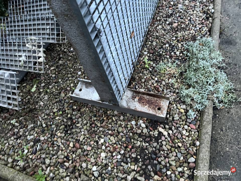 Schody Metalowe Jeden Bieg Spocznik wielkopolskie Kościan