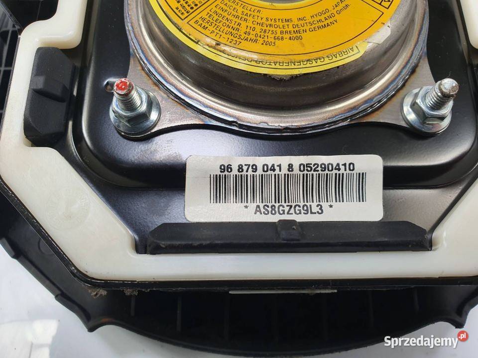 PODUSZKA AIRBAG CHEVROLET AVEO 96879041 Lipno sprzedam