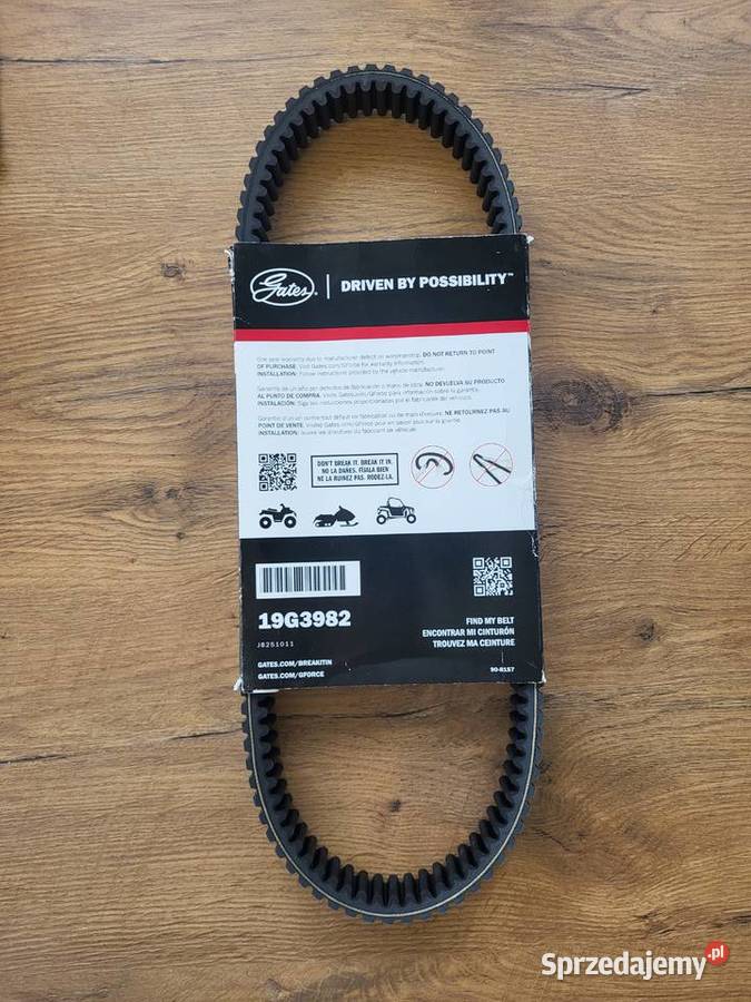 PASEK NAPĘDOWY GATES GFORCE REDLINE wielkopolskie Żerków sprzedam