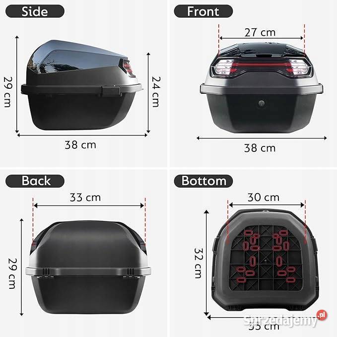 kufer do motocykla Lgvoa Myszyniec