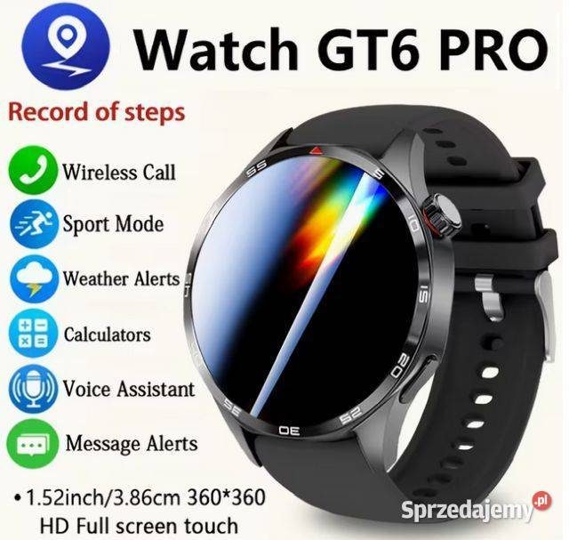 Smartwatch GT6 Pro Erun p15 Sport watch zegarek Warszawa