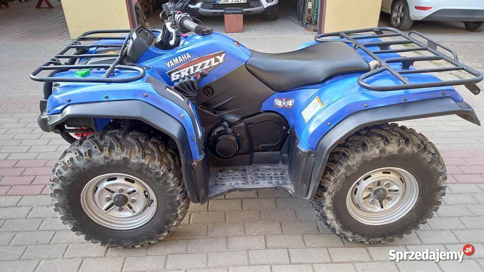 Yamaha grizzly 450 4x4 8250km podkarpackie Tarnawa Dolna