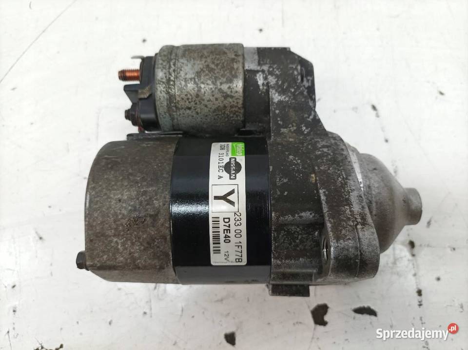 ROZRUSZNIK 233001F77B 14 16V Nissan Note I 2004 Układ elektryczny silnika