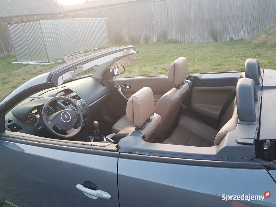 Renault Megan Cabrio 2006 2 litry benzyna mazowieckie Telaki