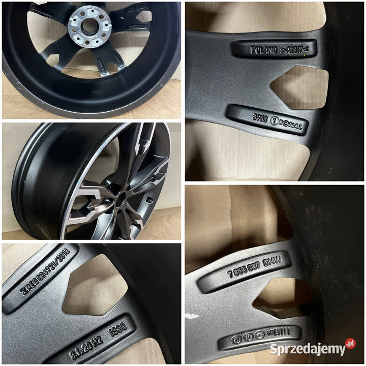 Felga Bmw G30 G31 668M 8Jx20 ET30 7855087 5x112 BMW OE Gostyń