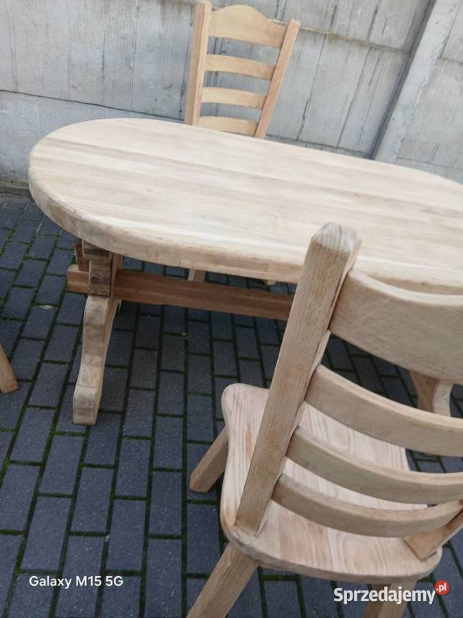 Stół debowy 160cm Łódź