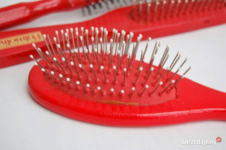 Drewniana szczotka do włosów zestaw 3 szczotek Lublin