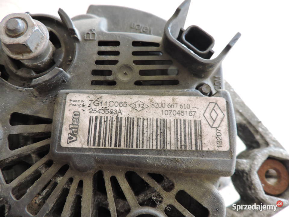 Alternator Renault Megane II 19 dci Myszków